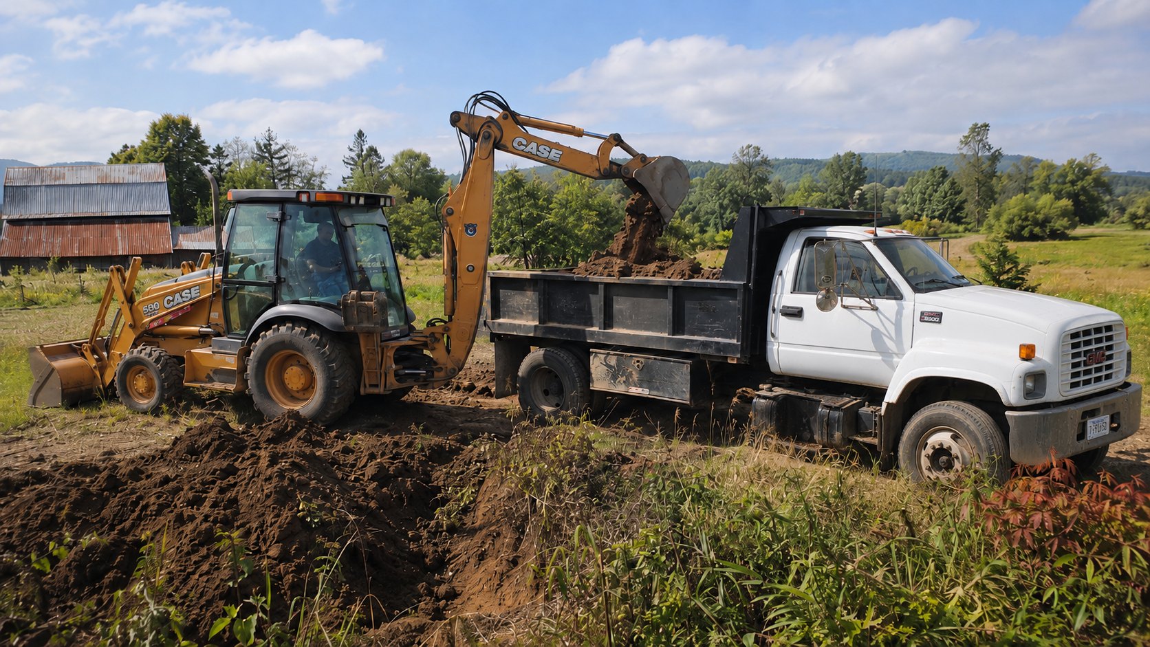 Hauling work